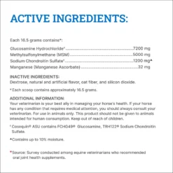 Nutramax Cosequin Optimized With MSM Joint Health Apple Flavor Powder Horse Supplement -Weaver Leather || Finish Line || Cavalor Shop 106168 PT4. AC SS1800 V1672946956