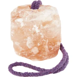 Horsemen's Pride All-Natural Himalayan Salt On A Rope Salt Block Horse Treat