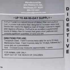 AniMed Natural AniPsyll Digestive Health Powder Horse Supplement -Weaver Leather || Finish Line || Cavalor Shop 107915 PT2. AC SS1800 V1478726570