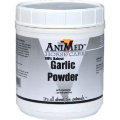 AniMed Natural Garlic Powder Digestive Health & Pest Control Powder Horse Supplement