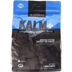 Majesty's Kalm+ Nervous System Support Apple Flavor Wafers Horse Supplement