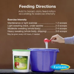 Farnam Apple Elite Electrolyte Powder Apple Flavor Horse Supplement -Weaver Leather || Finish Line || Cavalor Shop 112313 PT3. AC SS1800 V1692212899