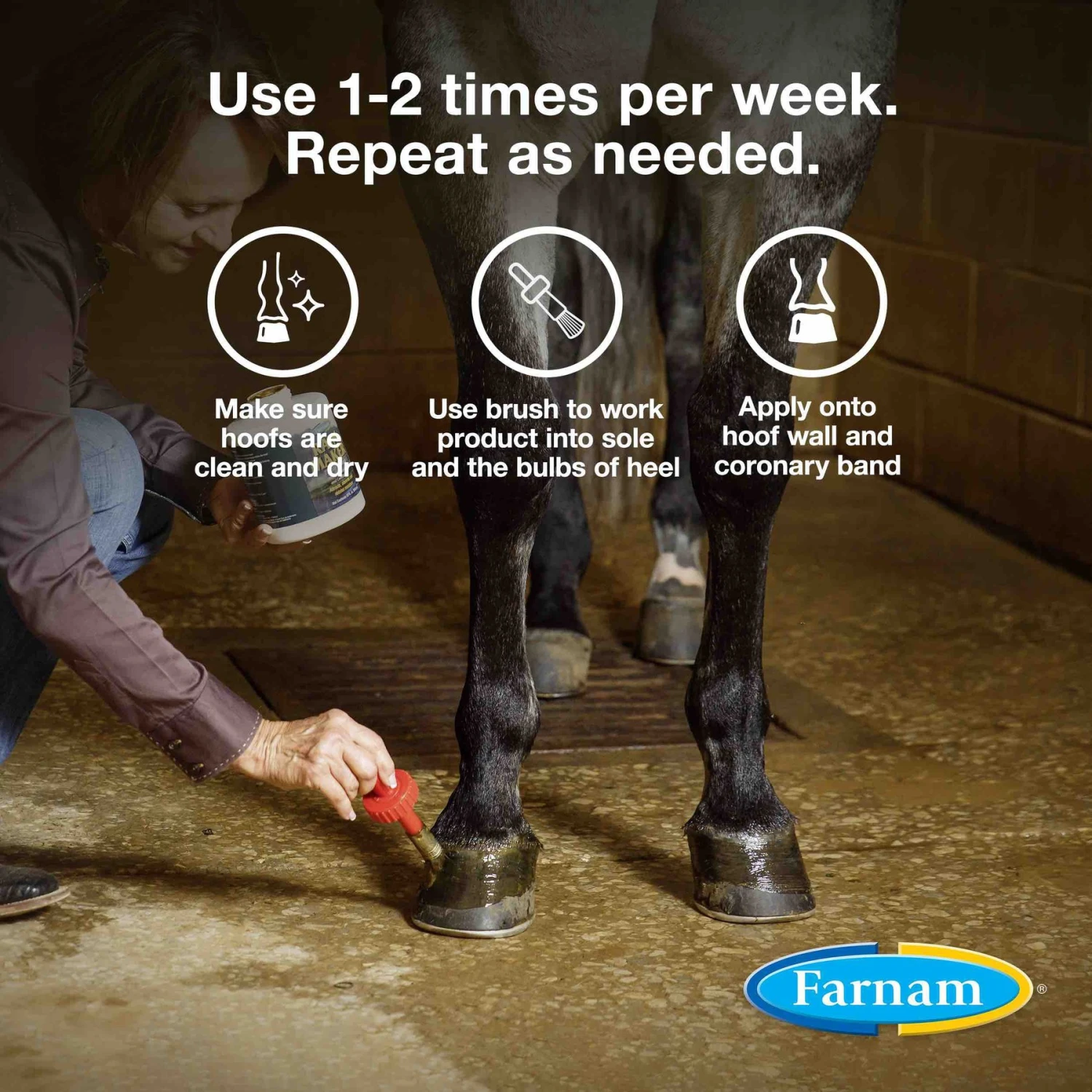 Farnam Rain Maker Horse Hoof Moisturizer 4 Farnam Rain Maker Horse Hoof Moisturizer - Image 4