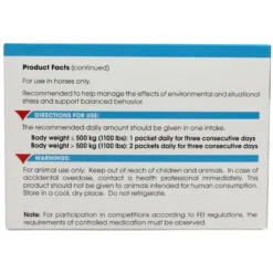 Vetoquinol Zylkene Equine Behavior Support Apple Flavor Powder Horse Supplement 2000 Mg, 20 Count 7 Vetoquinol Zylkene Equine Behavior Support Apple Flavor Powder Horse Supplement 2000 Mg, 20 Count -Weaver Leather || Finish Line || Cavalor Shop 118498 PT2. AC SS1800 V1704321107