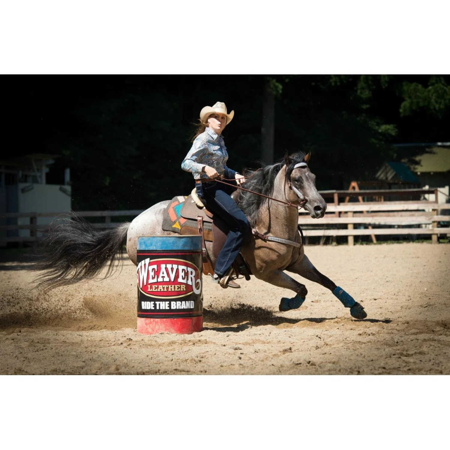 Weaver Leather No-Turn Bell Horse Boots 2 Weaver Leather No-Turn Bell Horse Boots - Image 2