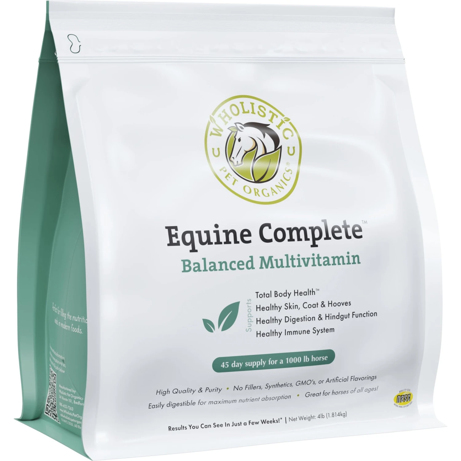 Wholistic Pet Organics Equine Complete Enhanced Daily Multivitamin For Horses Supplement 1 Wholistic Pet Organics Equine Complete Enhanced Daily Multivitamin For Horses Supplement
