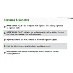 Buckeye Nutrition Mare's Milk Plus Milk Replacer Powder Horse Supplement -Weaver Leather || Finish Line || Cavalor Shop 143976 PT8. AC SS1800 V1523643055