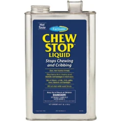 Farnam Chew Stop Liquid Chew Deterrent For Horses