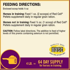 Horse Health Products Red Cell Pellets Horse Supplement, 64-day Supply -Weaver Leather || Finish Line || Cavalor Shop 165249 PT8. AC SS1800 V1622923077