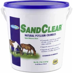 Farnam SandClear Natural Psyllium Fiber Crumbles Apple/Molasses Flavor Horse Supplement
