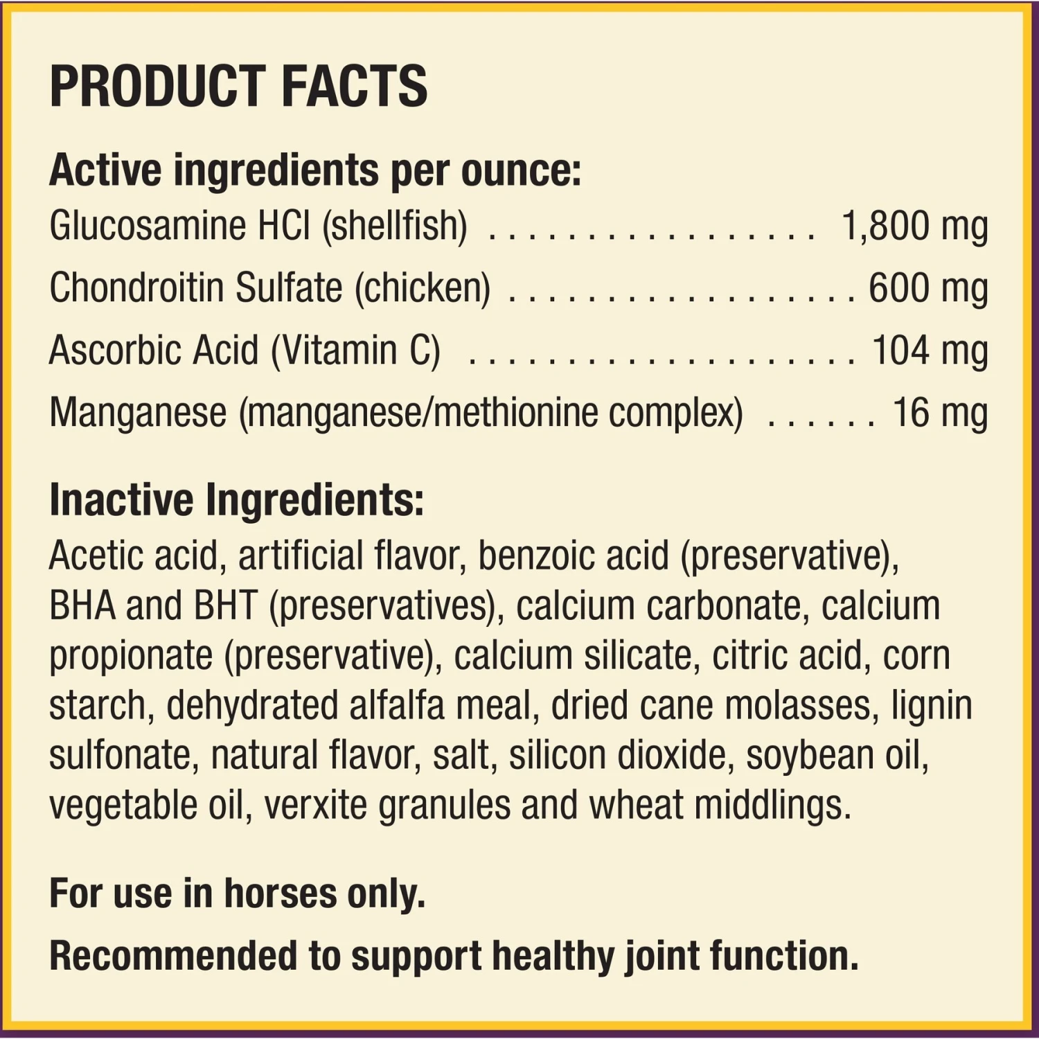 Horse Health Products Joint Combo Classic Pellets Horse Supplement 7 Horse Health Products Joint Combo Classic Pellets Horse Supplement - Image 7