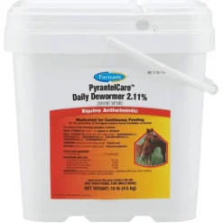 Farnam PyrantelCare Daily Dewormer Anthelmintic Horse Dewormer Supplement
