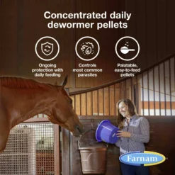 Farnam PyrantelCare Daily Dewormer Anthelmintic Horse Dewormer Supplement -Weaver Leather || Finish Line || Cavalor Shop 176454 PT2. AC SS1800 V1692210177