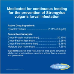 Farnam PyrantelCare Daily Dewormer Anthelmintic Horse Dewormer Supplement -Weaver Leather || Finish Line || Cavalor Shop 176454 PT4. AC SS1800 V1692210174