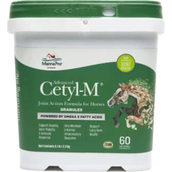 Manna Pro Cetyl-M Joint Support Apple Flavor Granules Horse Supplement