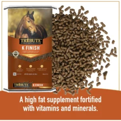 Tribute Equine Nutrition K Finish High Fat Horse Feed -Weaver Leather || Finish Line || Cavalor Shop 184980 PT2. AC SS1800 V1682113779