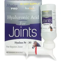 Hyalun Pro Hyaluronic Acid Joint Support Liquid Horse Supplement