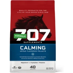 Formula 707 Calming Apple Flavor Pellets Horse Supplement