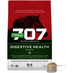 Formula 707 Digestive Health Hay Flavor Pellets Horse Supplement