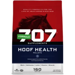 Formula 707 Hoof Health Hay Flavor Pellets Horse Supplement