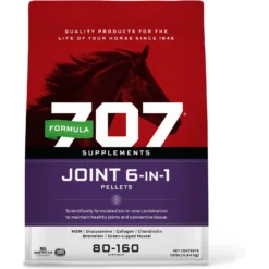 Formula 707 Joint 6-in-1 Hay Flavor Pellets Horse Supplement