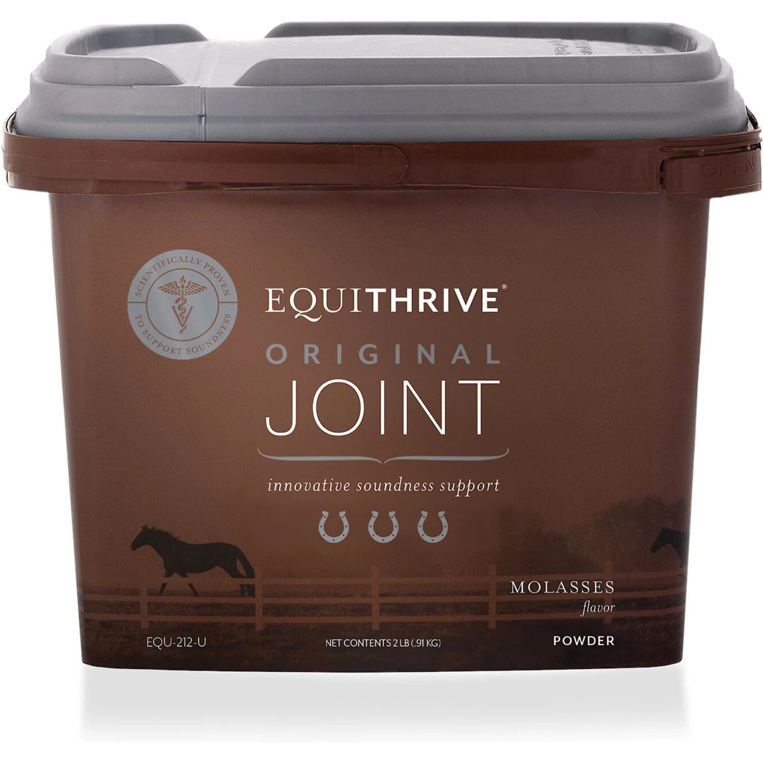 Equithrive Original Joint Powder Molasses Flavor Horse Supplement 1 Equithrive Original Joint Powder Molasses Flavor Horse Supplement
