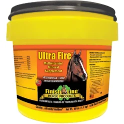 Finish Line Ultra Fire Multivitamin Apple Flavor Powder Horse Supplement