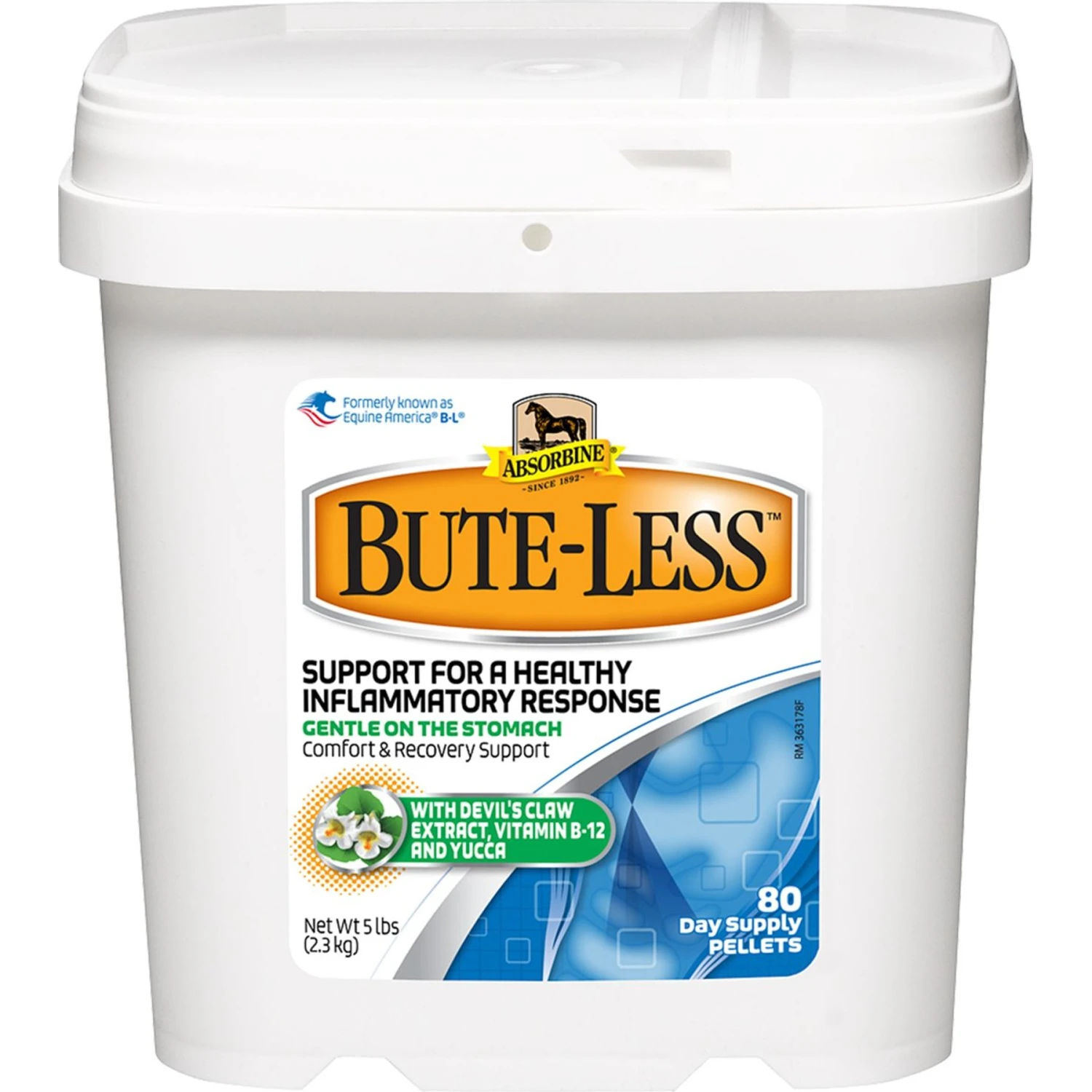 Absorbine Bute-Less Comfort & Recovery Pellets Horse Supplement 1 Absorbine Bute-Less Comfort & Recovery Pellets Horse Supplement
