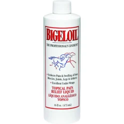 Absorbine Bigeloil Sore Muscle & Joint Pain Relief Horse Liniment Liquid