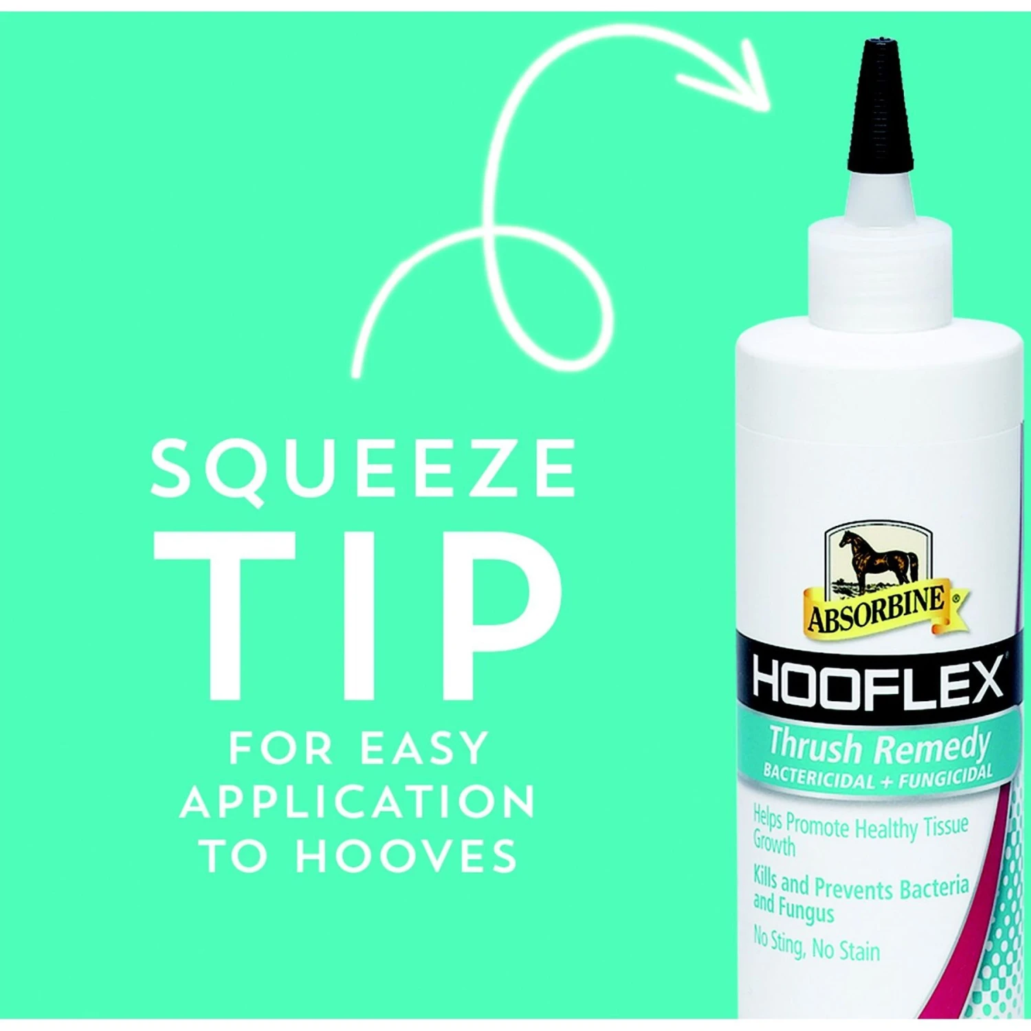 Absorbine Hooflex Thrush Remedy Bactericidal & Fungicidal Horse Thrush Treatment 4 Absorbine Hooflex Thrush Remedy Bactericidal & Fungicidal Horse Thrush Treatment - Image 4