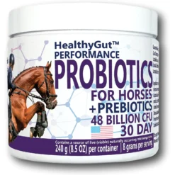 Equa Holistics HealthyGut Performance Probiotics Powder Horse Supplement