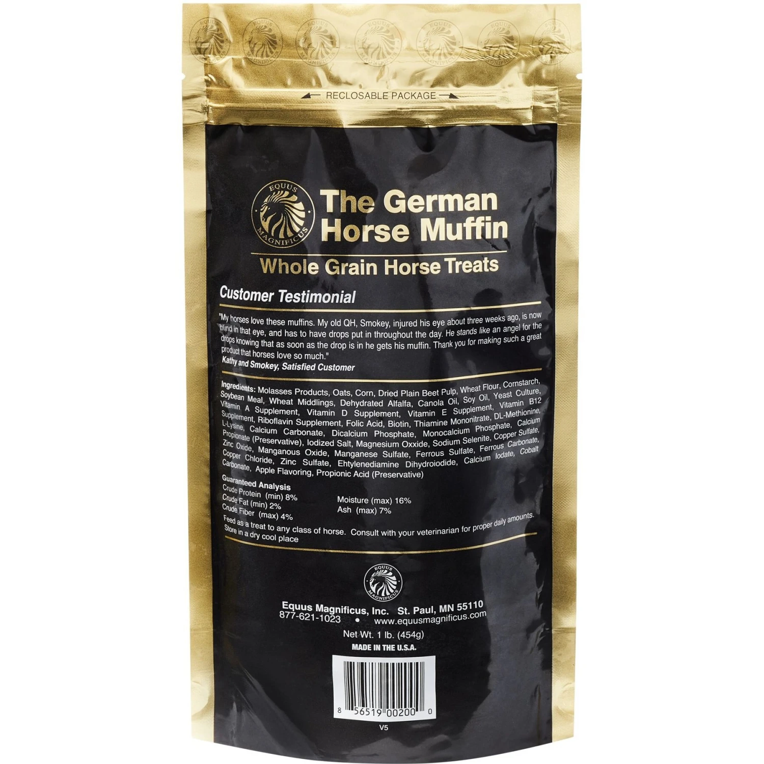 Equus Magnificus The German Horse Muffin Molasses Horse Treats 2 Equus Magnificus The German Horse Muffin Molasses Horse Treats - Image 2