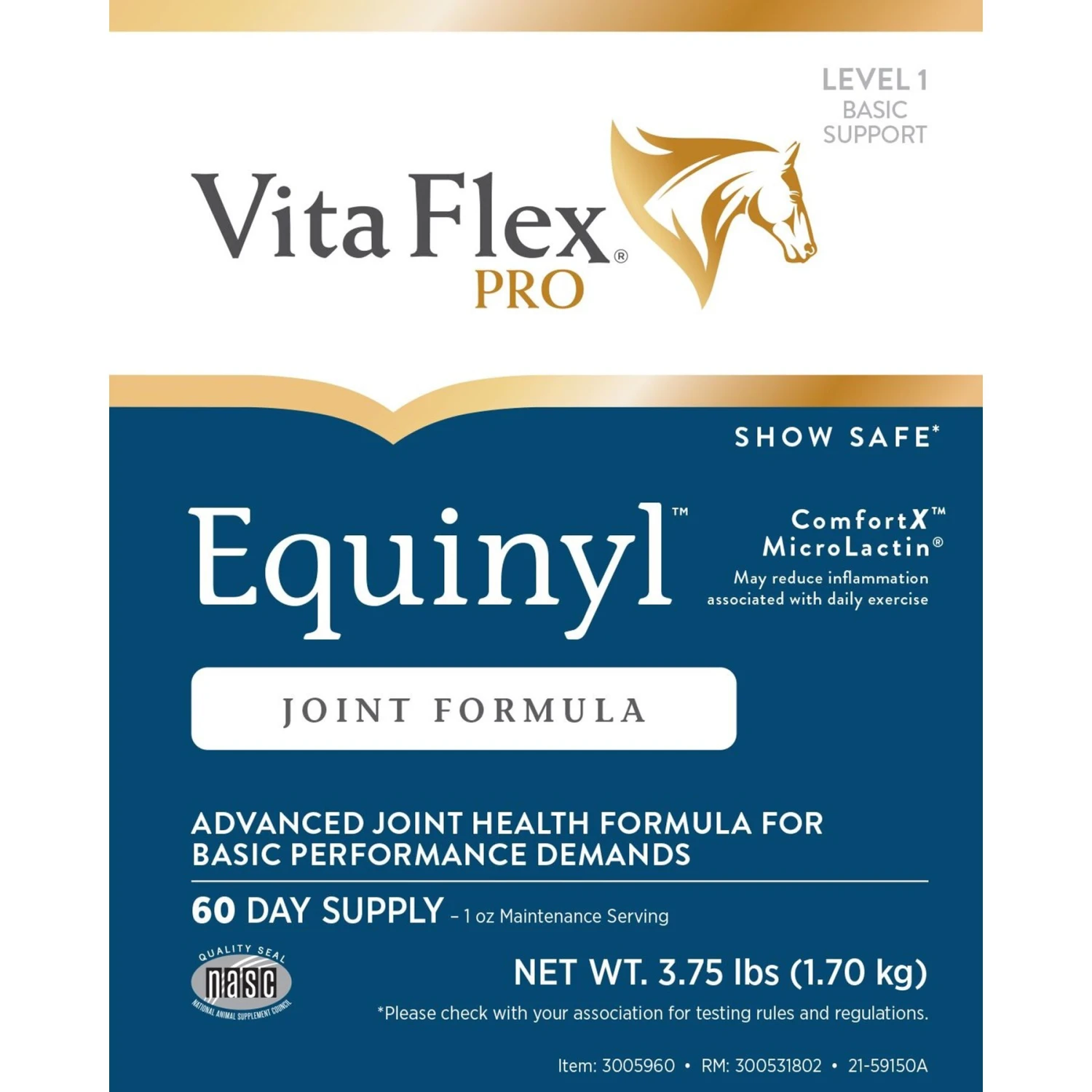 Vita Flex Pro Equinyl Combo Joint Formula Powder Horse Supplement 8 Vita Flex Pro Equinyl Combo Joint Formula Powder Horse Supplement - Image 8