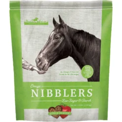 Omega Fields Omega Nibblers Low Sugar & Starch Apple Flavor Chews Horse Supplement