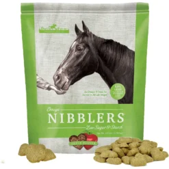 Omega Fields Omega Nibblers Low Sugar & Starch Apple Flavor Chews Horse Supplement -Weaver Leather || Finish Line || Cavalor Shop 201894 PT2. AC SS1800 V1569264449