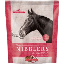 Omega Fields Omega Nibblers Low Sugar & Starch Peppermint Flavor Chews Horse Supplement