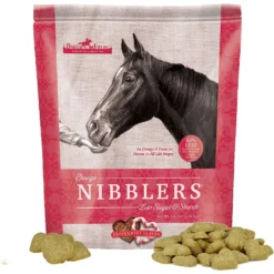 Omega Fields Omega Nibblers Low Sugar & Starch Peppermint Flavor Chews Horse Supplement -Weaver Leather || Finish Line || Cavalor Shop 201896 PT2. AC SS1800 V1569264423