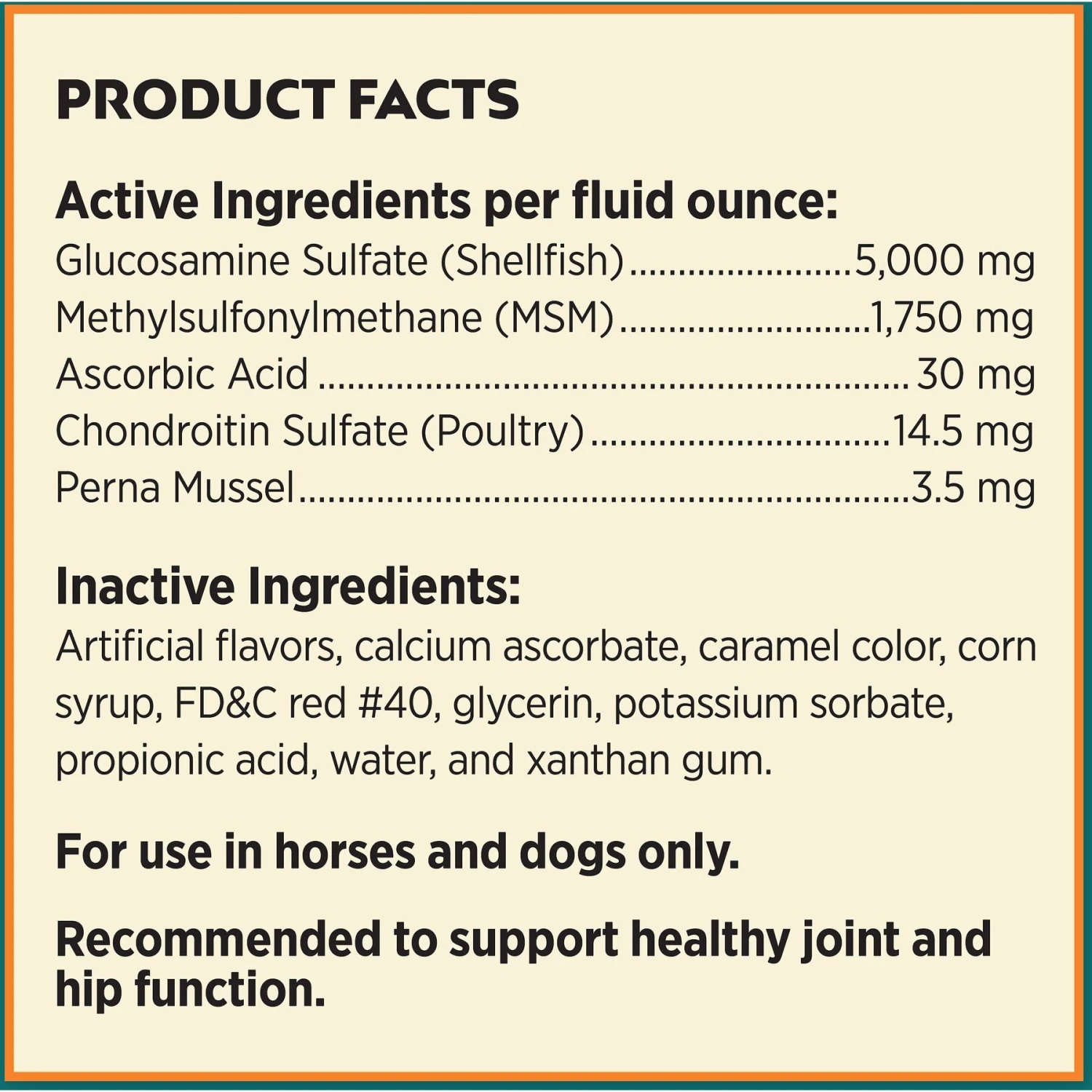 Farnam Next Level Joint Pellets Dog & Horse Supplement, 1.875-lb Jar 5 Farnam Next Level Joint Pellets Dog & Horse Supplement, 1.875-lb Jar - Image 5