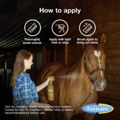 Farnam Bronco Gold Equine Fly Horse Spray -Weaver Leather || Finish Line || Cavalor Shop 202476 PT3. AC SS1800 V1688762330