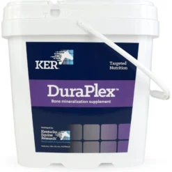 Kentucky Equine Research DuraPlex Bone Mineralization Hay Flavor Powder Horse Supplement, 8.8-lb Bucket