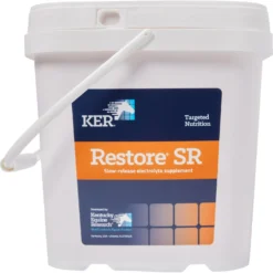 Kentucky Equine Research Restore SR Slow-Release Electrolyte Powder Horse Supplement, 9.9-lb Bucket