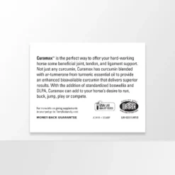Terry Naturally Animal Health Curamax Powerful Curcumin Pellets Horse Supplement, 1-lb Canister -Weaver Leather || Finish Line || Cavalor Shop 205101 PT4. AC SS1800 V1687527083