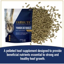 Tribute Equine Nutrition Tough As Nails Hoof Health Pellets Horse Supplement, 11-lb Bag 7 Tribute Equine Nutrition Tough As Nails Hoof Health Pellets Horse Supplement, 11-lb Bag -Weaver Leather || Finish Line || Cavalor Shop 205934 PT2. AC SS1800 V1682113150
