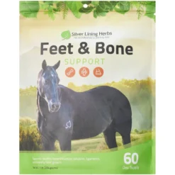 Silver Lining Herbs Feet & Bone Support Powder Horse Supplement, 1-lb Bag