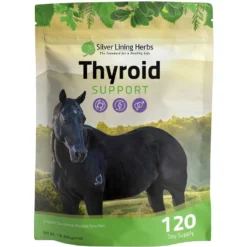 Silver Lining Herbs Thyroid Support Powder Horse Supplement, 1-lb Bag
