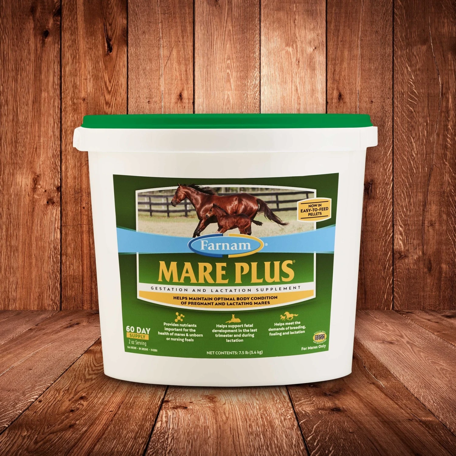 Farnam Mare Plus Gestation & Lactation Nutritional Pellets Horse Supplement 1 Farnam Mare Plus Gestation & Lactation Nutritional Pellets Horse Supplement