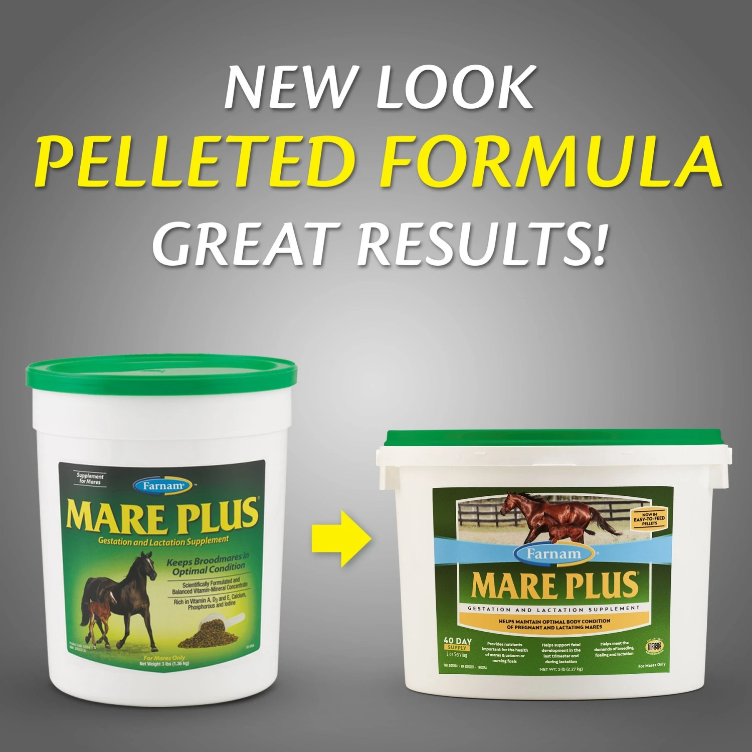Farnam Mare Plus Gestation & Lactation Nutritional Pellets Horse Supplement 6 Farnam Mare Plus Gestation & Lactation Nutritional Pellets Horse Supplement - Image 6