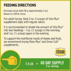 Farnam Vita Plus Balanced Multi-Vitamin & Mineral Pellets Horse Supplement 13 Farnam Vita Plus Balanced Multi-Vitamin & Mineral Pellets Horse Supplement -Weaver Leather || Finish Line || Cavalor Shop 207917 PT6. AC SS1800 V1661829219
