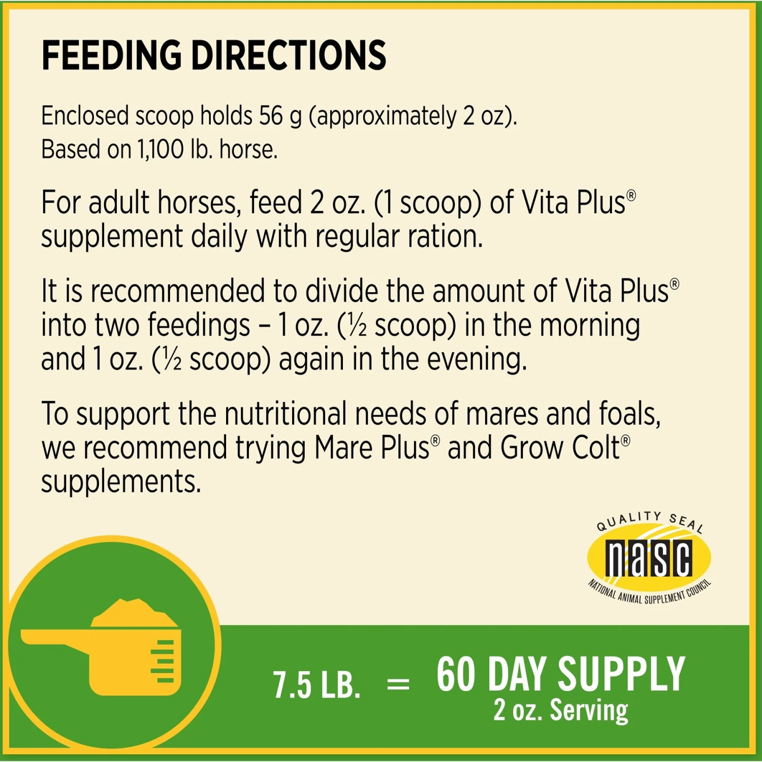 Farnam Vita Plus Balanced Multi-Vitamin & Mineral Pellets Horse Supplement 7 Farnam Vita Plus Balanced Multi-Vitamin & Mineral Pellets Horse Supplement - Image 7