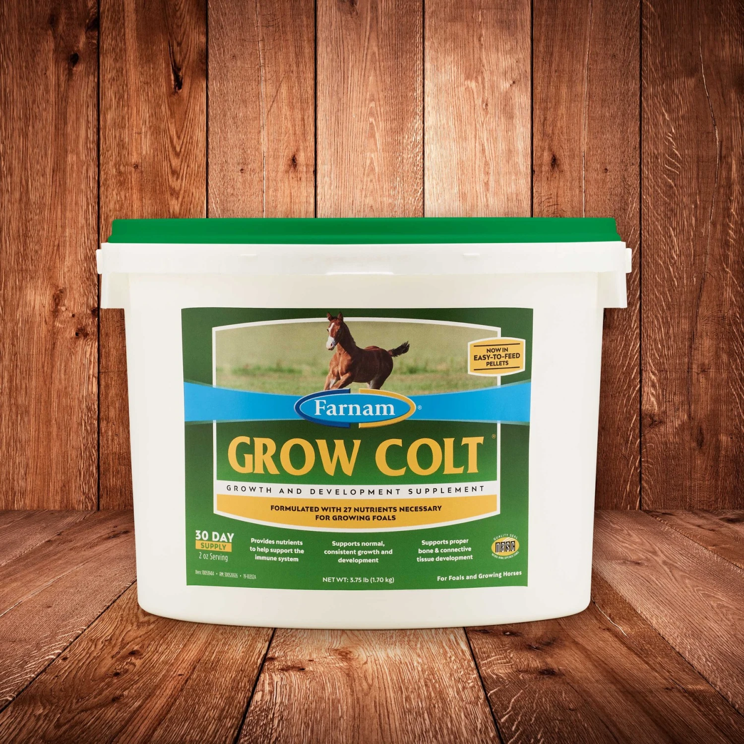 Farnam Grow Colt Growth & Development Pellets Horse Supplement 1 Farnam Grow Colt Growth & Development Pellets Horse Supplement